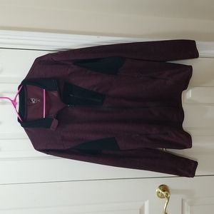 Ideology purple and black performance jacket sz XL